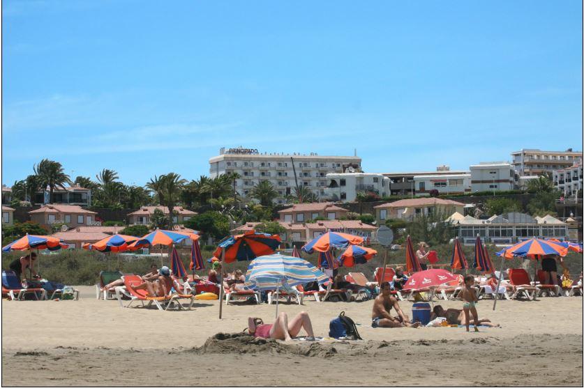 Principado Hotel Playa del Inglés Exterior foto